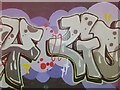 SE3118 : Horbury Underpass of Graffiti by Phillip De-Vere