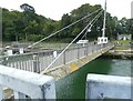 SH4762 : Pont yr Aber / Caernarfon Swing Bridge by Gerald England