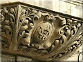 SE4843 : John Smith's Tadcaster Brewery  oriel window, detail by Alan Murray-Rust