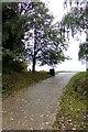 TL8439 : Entrance of Bulmer Village Hall by Geographer