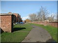 NY3954 : The Caldew Cycleway, Dentonholme by Adrian Taylor