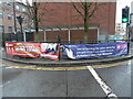 SU8693 : Bus Driver Recruitment Banners by High Wycombe Bus Station by David Hillas