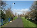 NY3954 : The Caldew Cycleway by Adrian Taylor