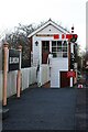 SU1089 : Swindon and Cricklade Railway - Blunsdon signal Box by Chris Allen