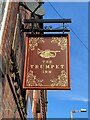 SK4643 : The sign of The Trumpet Inn by David Lally