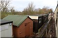 SU1189 : Swindon and Cricklade Railway - a collection of sheds at Blunsdon by Chris Allen