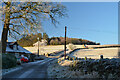 NT2439 : A January morning, Edderston farm by Jim Barton