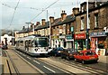 SK3390 : Sheffield Supertram no.01 on Middlewood Road  1996 by Alan Murray-Rust