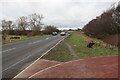 TL4866 : A10 around Waterbeach Barracks site by Hugh Venables