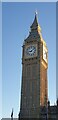 TQ3079 : Elizabeth Tower, from outside Westminster Station by Christine Matthews