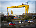 J3574 : Cranes, Belfast by Rossographer