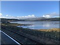 SH8076 : Vista from Glan Conwy station by Richard Hoare