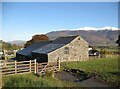 NY2323 : Braithwaite Lodge Farm by Adrian Taylor