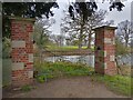 SU6356 : Remnants of bridge, The Vyne by Oscar Taylor