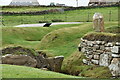 HY2318 : Skara Brae Neolithic village by N Chadwick