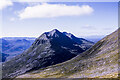 NG9659 : Stony slope below Spidean Coire nan Clach by Trevor Littlewood