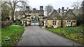 SE0641 : The Gate House and exit gateway from Cliffe Castle Park onto Skipton Road by Luke Shaw