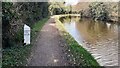 SD9947 : Looking north along the Leeds and Liverpool Canal at a point 26¼ miles from Leeds by Roger Templeman