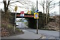 NS5270 : Signs at the station by Richard Sutcliffe