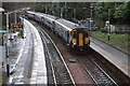 NS5559 : Train at Thornliebank Station by Richard Sutcliffe