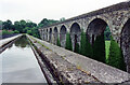 SJ2837 : Chirk Aqueduct, Shropshire Union Canal (Llangollen Canal - Main Line) and Chirk Viaduct by Jo and Steve Turner