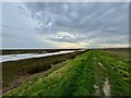 TF8245 : Norfolk Coast Path near Little Ramsey by David Lally