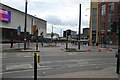 SP0787 : West Midlands Metro Eastside extension under construction by Rod Grealish