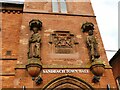 SJ7560 : Sandbach Town Hall (detail) by Stephen Craven