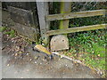 SD4663 : Old Boundary Marker by the B5321 Torrisholme Road by C Leather