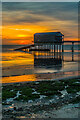 SZ6588 : Bembridge Lifeboat Station at sunrise by Ian Capper