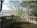 SX9372 : Balcony in Homeyard's Gardens by Neil Owen