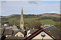 NT4728 : A Selkirk roofscape by Walter Baxter