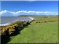 NX9710 : The England Coast Path near St Bees by Adrian Taylor