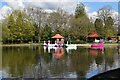 NT0804 : Pedalos in Station Park by John Myers