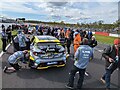 SK4125 : Touring car on the grid at Donington Park by TCExplorer