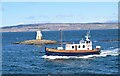 NM6797 : The "Western Isles" passing Sgeir Dhearg inbound for Mallaig by John Myers