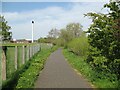 NY3750 : The Caldew Cycleway near Caldew School by Adrian Taylor