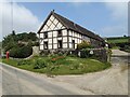 SO3678 : Timber-framed barn at Hopton Castle by Fabian Musto