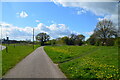 SJ9023 : Private access road to Hill Farm, Stafford by Rod Grealish