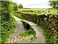 SD7767 : Stream crossing near Meldings Barn by Stephen Craven