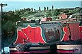 SJ6475 : Working boats at Anderton, Trent & Mersey Canal, 1970 (1) by Martin Tester