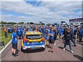 SU2745 : Touring car on the starting grid at Thruxton by TCExplorer