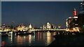 TQ3180 : The River Thames on a late summer evening by Peter Richardson