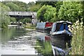 TL0106 : Narrowboats near Bridge No. 146 by David Martin