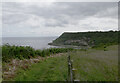 TA0197 : The Cleveland Way approaching Hayburn Wyke from the north by habiloid