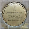 NS5574 : Restored plaque by Richard Sutcliffe