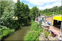 SO5175 : River Corve from Corve Street by DS Pugh