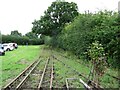 SE7231 : Railway tracks, East Wressle & Brind Railway by Christine Johnstone