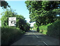 SU1561 : The A345 south approaching junction for local villages only near Pewsey by Roy Hughes