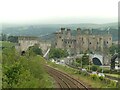 SH7877 : Conwy Bridges and Castle by Alan Murray-Rust